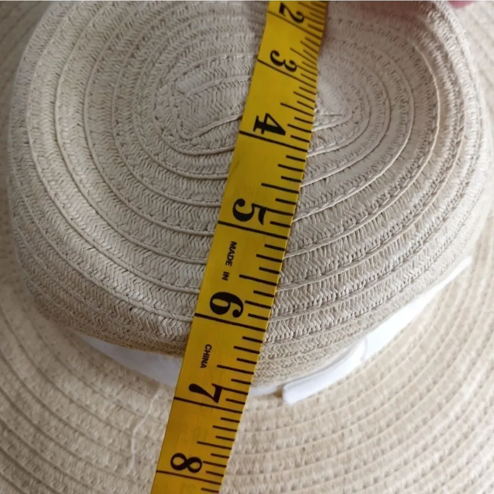 Gymboree S Color Beige Paper Blend Women's Summer Hat